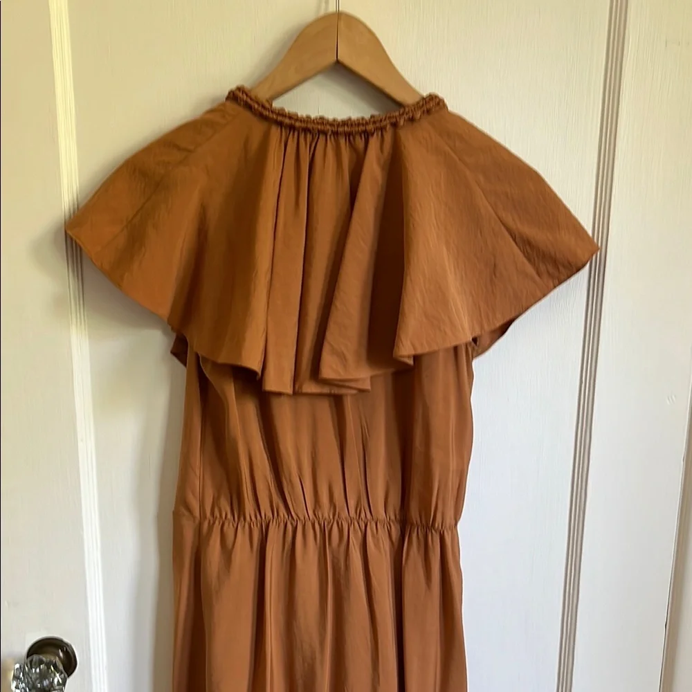 Vince Ruffle Wrap Dress - Picture 11 of 13